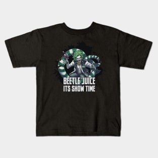 Beetlejuice its show time Kids T-Shirt